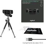 מצלמת רשת Logitech C922 Pro Stream לוגיטק 3