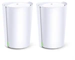 מערכת מגדילי טווח 2 יחידות Tp-Link Deco X90 AX6600 MESH Wi-Fi 6 Kit 2 pack