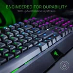 ‏מקלדת רייזר Razer Blackwidow Green Mechanical Switches 2