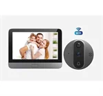 עינית WIFI דיגיטלית מקליטה לדלת – מסך בגודל 4.3" – ראית לילה וחיישן תנועה