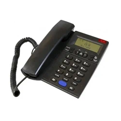 טלפון תצוגה משרדי דקורטיבי שחור HYUNDAI HDT2600B