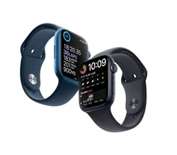 שעון חכם Apple Watch Series 7 45mm Aluminum Case Sport Band GPS אפל בצבע Midnight