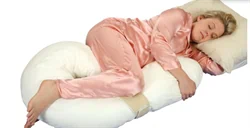 כרית הריון Preggle® Comfort Air-Flow Body Pillow רב שימושית