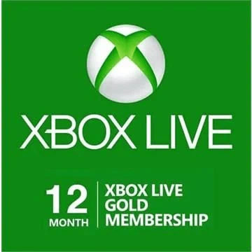 מנוי אקס בוקס XBOX LIVE GOLD 12 Months