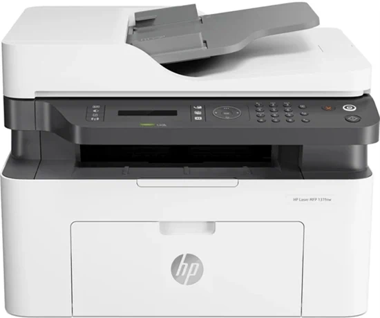 מדפסת ‏לייזר HP Laser MFP 137fnw 4ZB84A