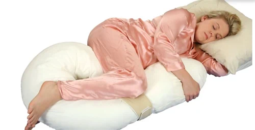 כרית הריון Preggle® Comfort Air-Flow Body Pillow רב שימושית
